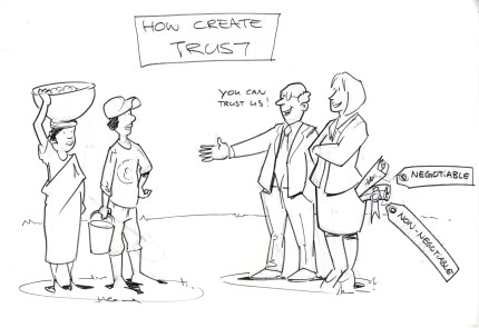 Negotiating and trust creation